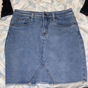Denim skirt